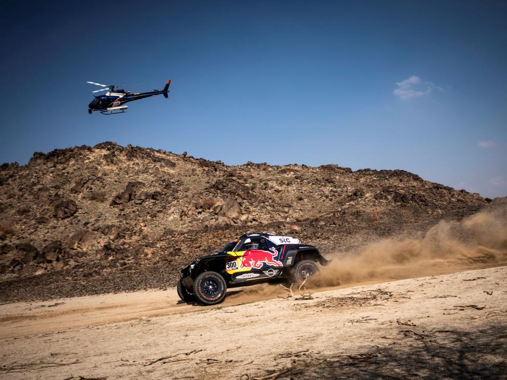 Carlos Sainz en el Dakar 2021