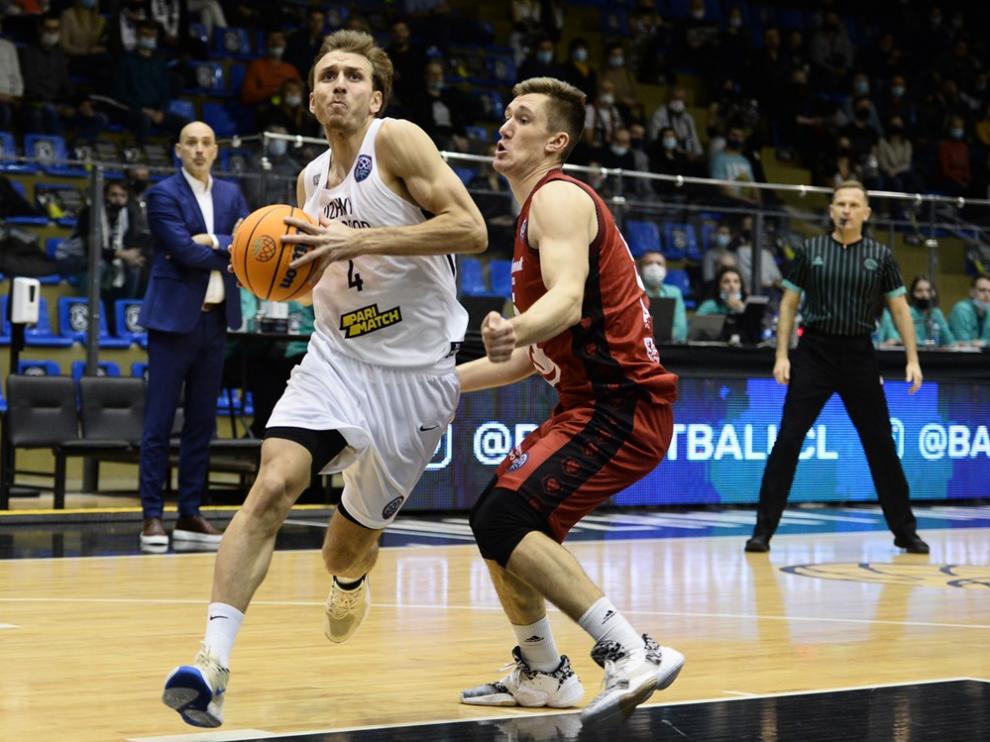 Foto del partido Nizhny Novgorod-Casademont Zaragoza, de la Basketball Champions League