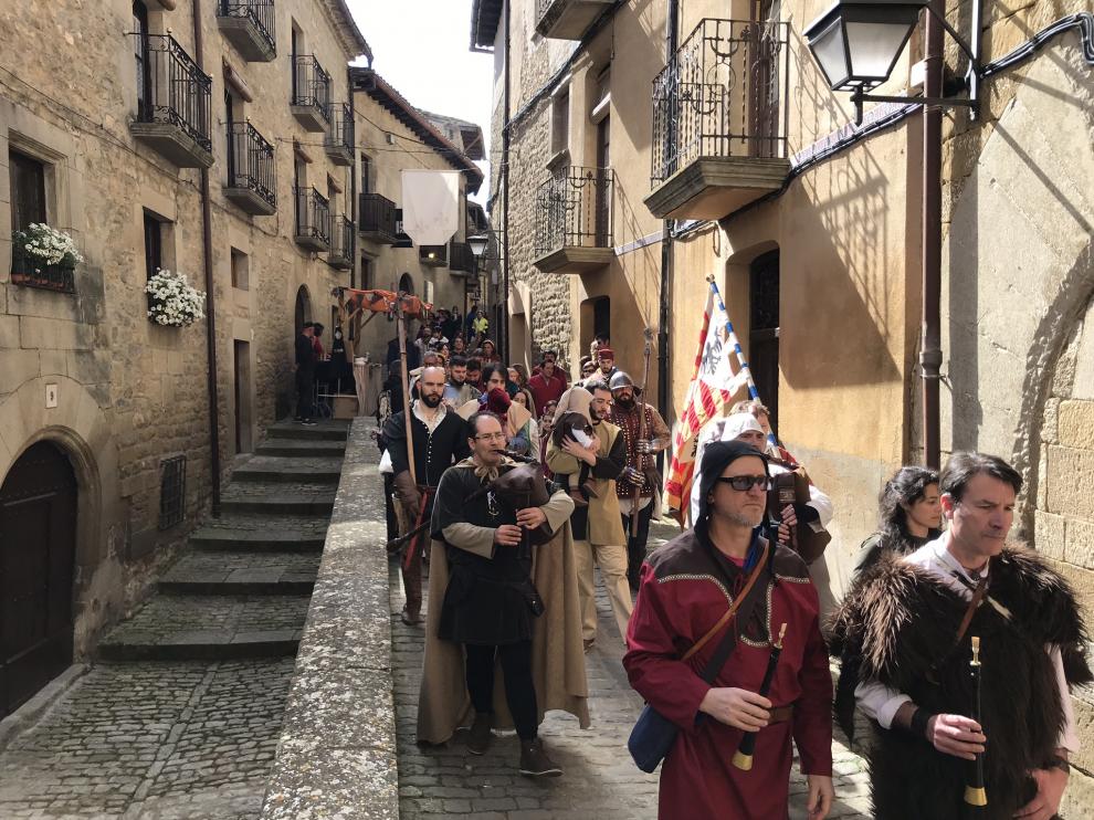 Imagen de archivo de una pasada edición de la representación del Nacimiento de un Rey