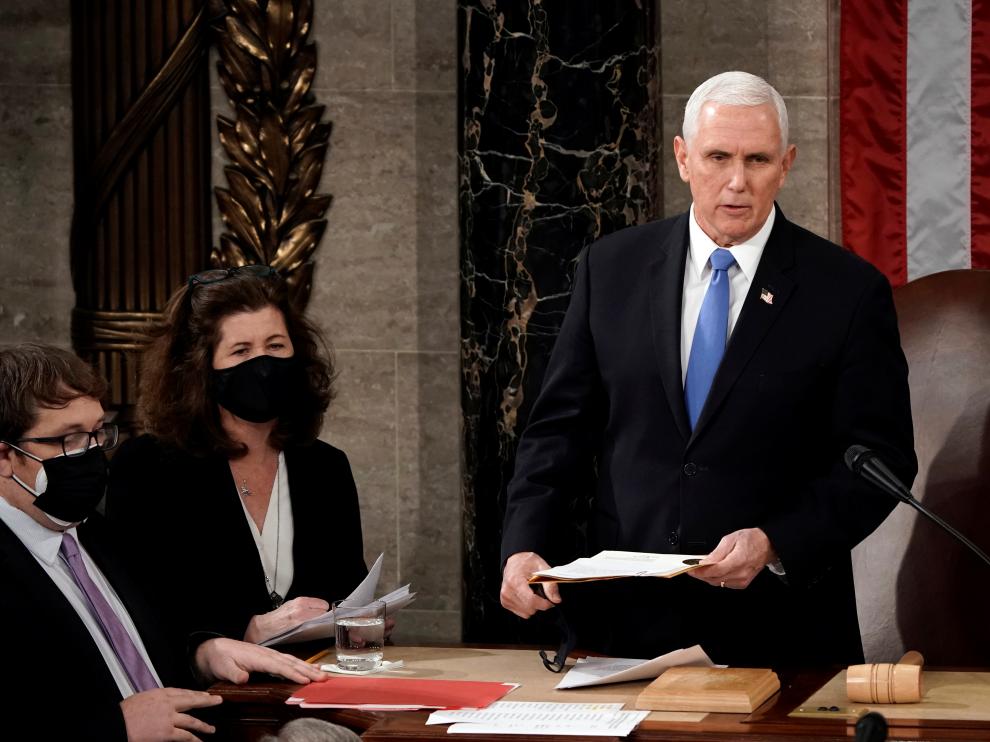 Joint session to certify the 2020 election results, in Washington