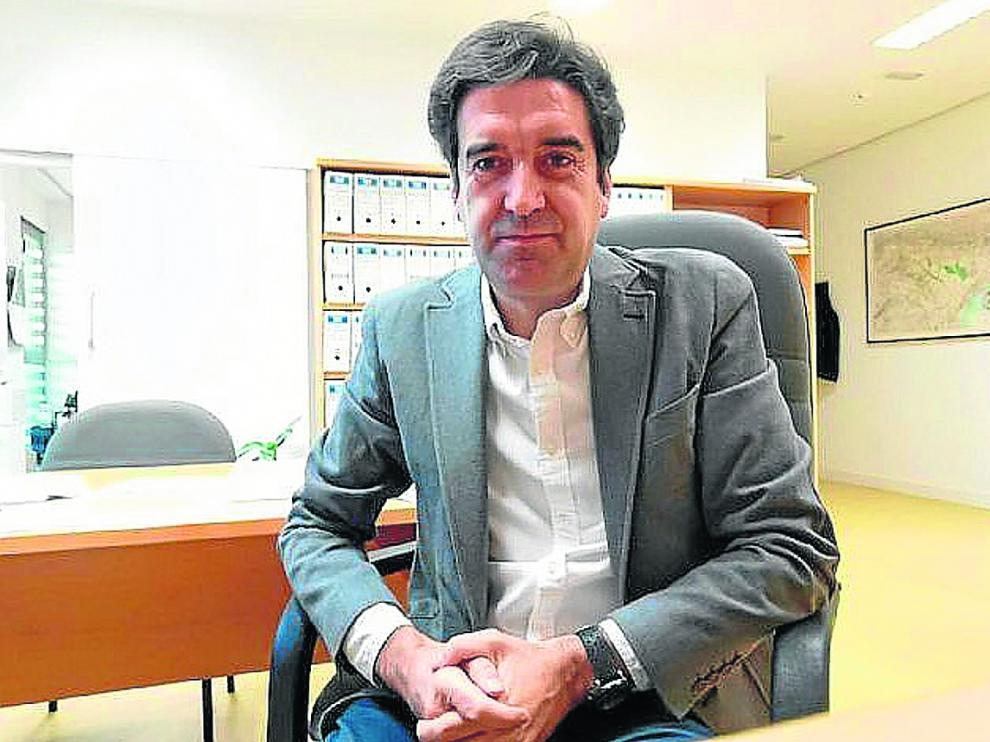 Javier García Ramos, director de la Escuela Politécnica Superior de Huesca.