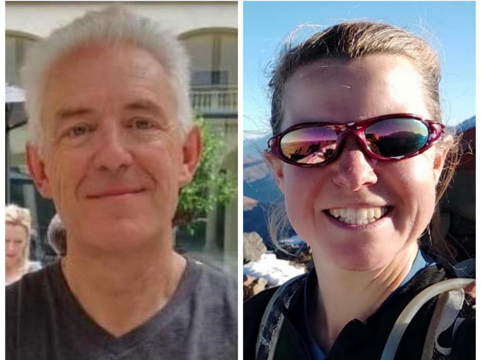 Los dos últimos desaparecidos, Esther Dingley en Benasque y Andrés Funes en el valle francés de Aspe.