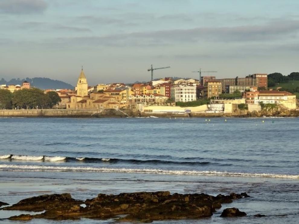 Imagen de archivo de la ciudad de Gijón.