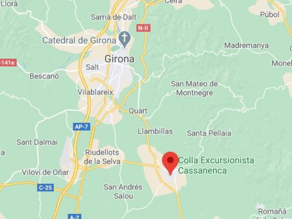 El suceso ha tenido lugar en la localidad gerundense Cassà de la Selva.