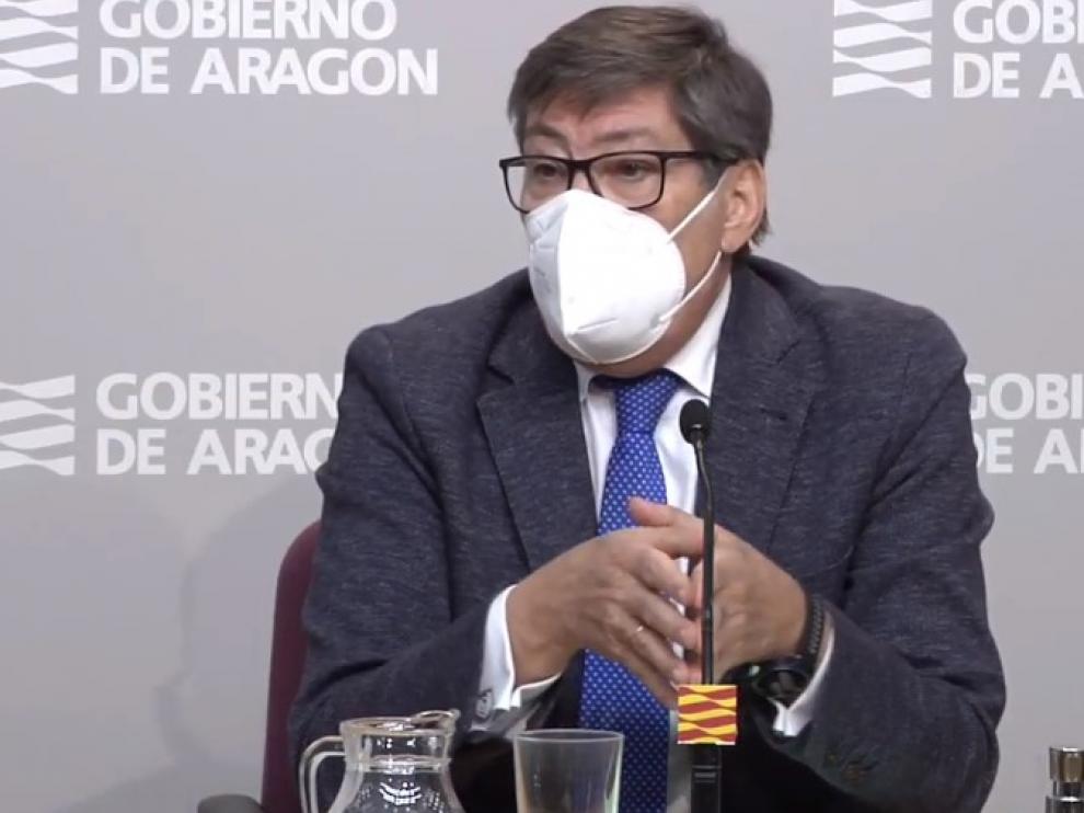 Intervención de Aliaga en rueda de prensa