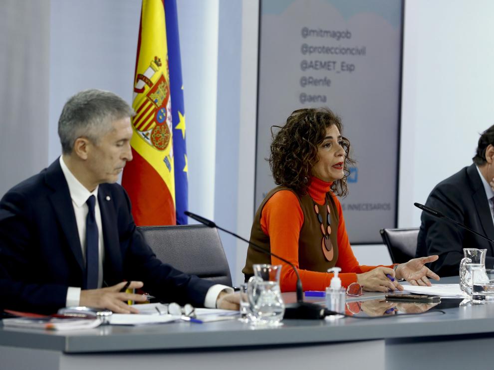 Rueda de prensa tras la reunión del Consejo de Ministros