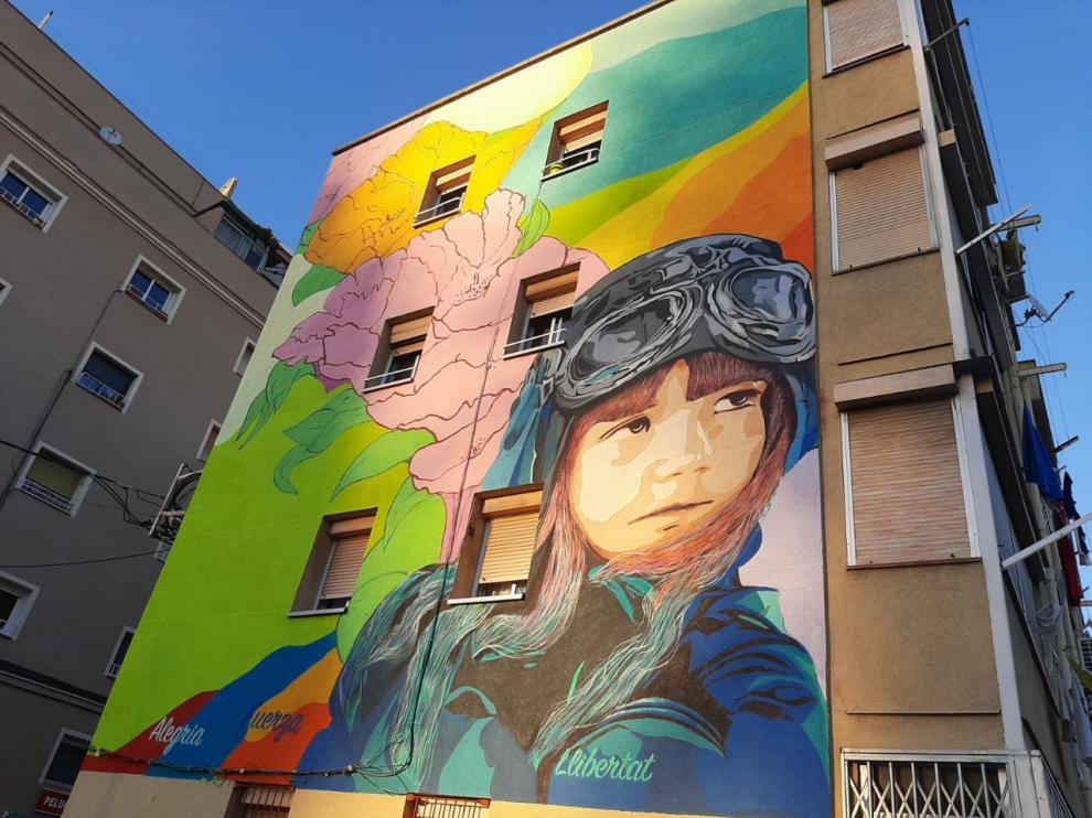 Barrio La Florida, en el municipio de Hospitalet de Llobregat, donde, en colaboración con el Espai Jove Sidecar, se realizó un proceso de fotovoz con mujeres adolescentes.
