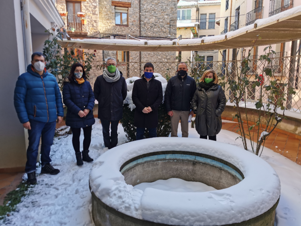 Presentación de los trabajos realizados en el Camino de Santiago francés a su paso por Aragón y las próximas acciones a desarrollar ha tenido lugar en el albergue de peregrinos de Jaca
