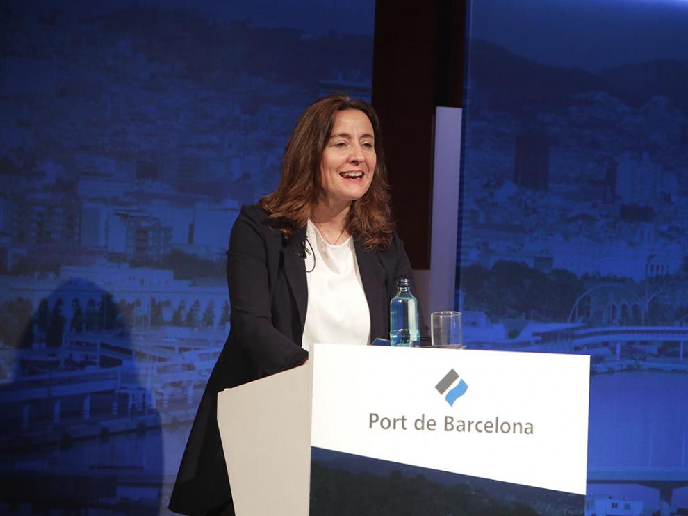 Presidenta del Puerto de Barcelona, Mercè Conesa.