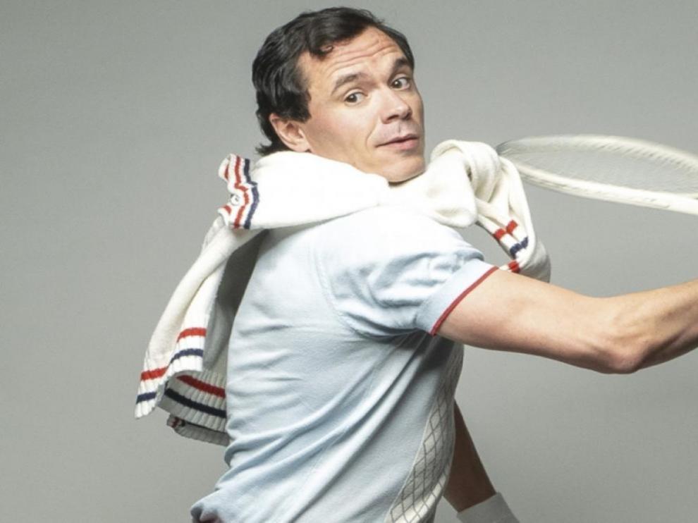 El actor Rafa Maza, caracterizado como Fabiolo.