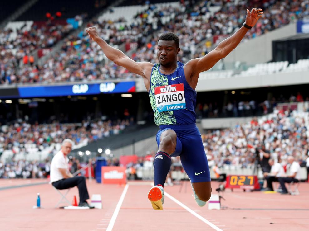 El atleta Zango.