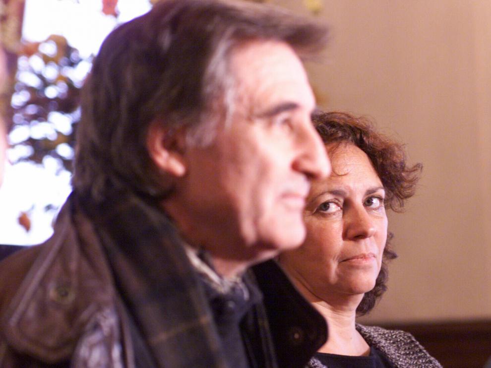 Gerardo Malla, en una visita al Teatro Principal de Zaragoza.