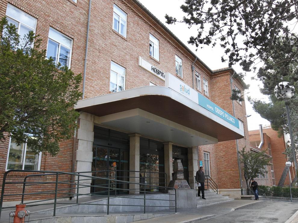 Fachada del Hospital Obispo Polanco de Teruel. Foto Antonio Garcia/Bykofoto. 16-01-15