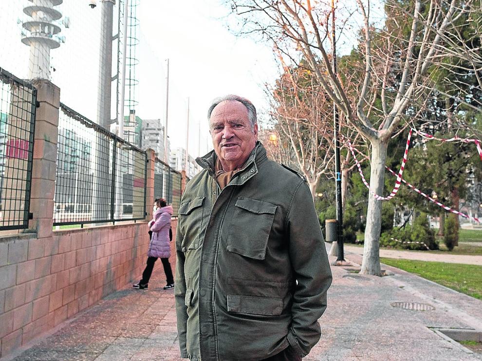 Óscar Fle, presidente de la Federación Aragonesa de Fútbol