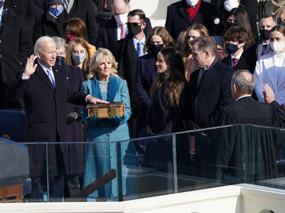Toma de posesión de Joe Biden como presidente de Estados Unidos