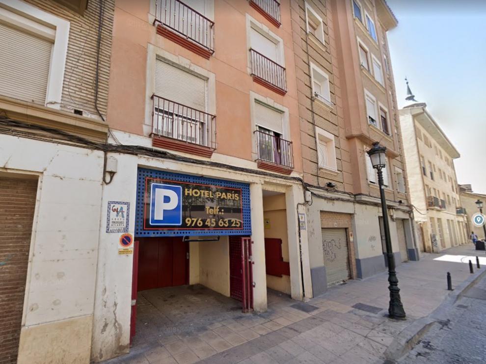 Una de las intervenciones se produjo en un apartamento alquilado en el número 29 de la calle San Blas de Zaragoza.