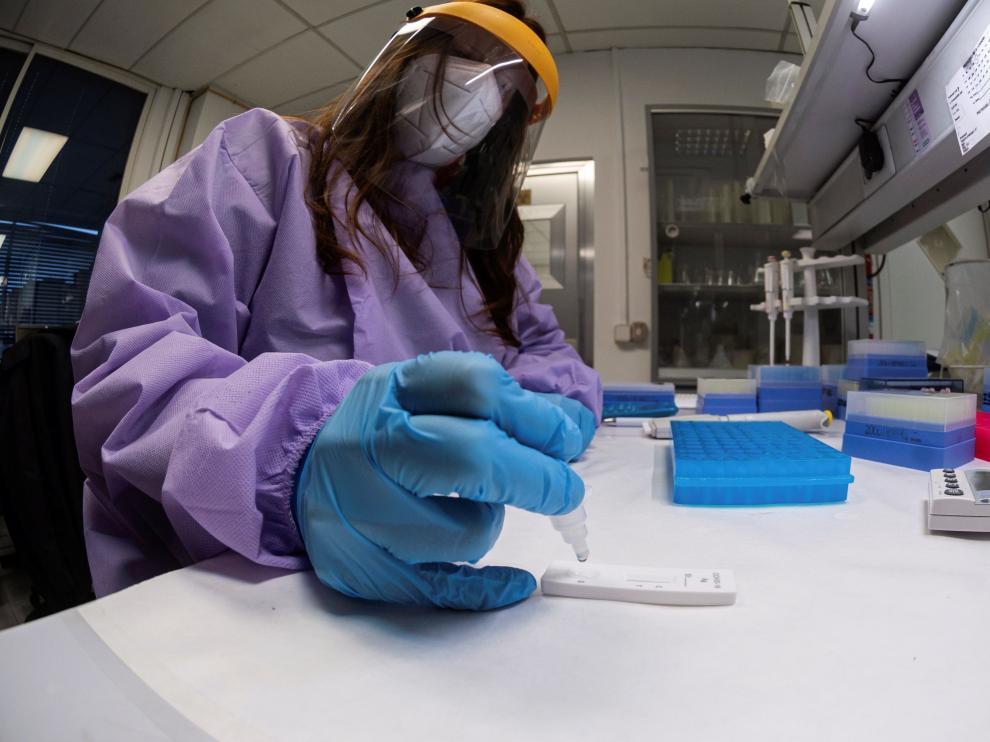 Realización de Test de antígenos en el Laboratorio Eurofins de Madrid