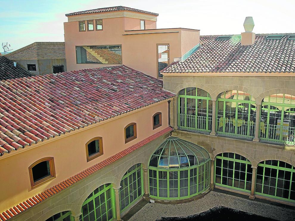 El hotel es una casa señorial, de unos 1.400 metros cuadrados, de principios del XVII.