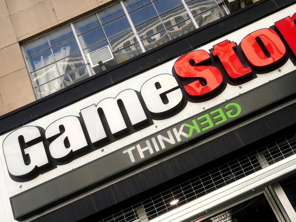 FILE PHOTO: A GameStop store is pictured in New York