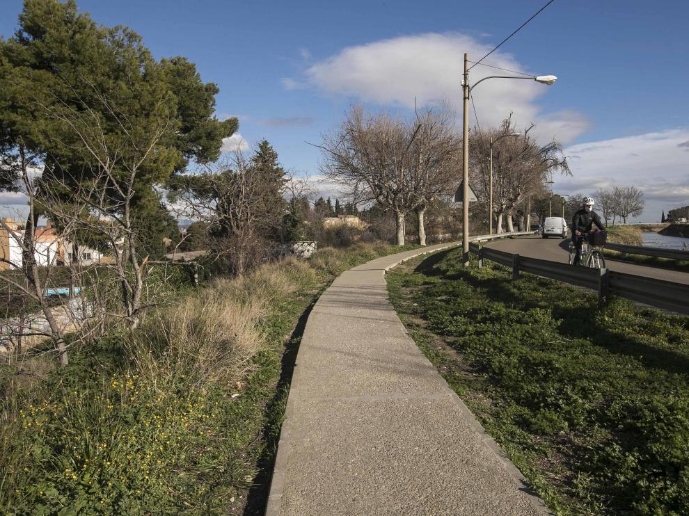 El tramo del Canal a la altura del barrio de San José sigue a la espera de obras de mejora.