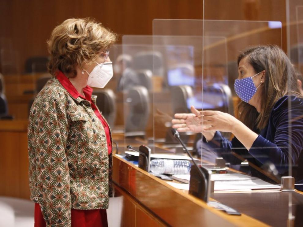 Mariví Broto compareció en las Cortes este miércoles a petición del PP