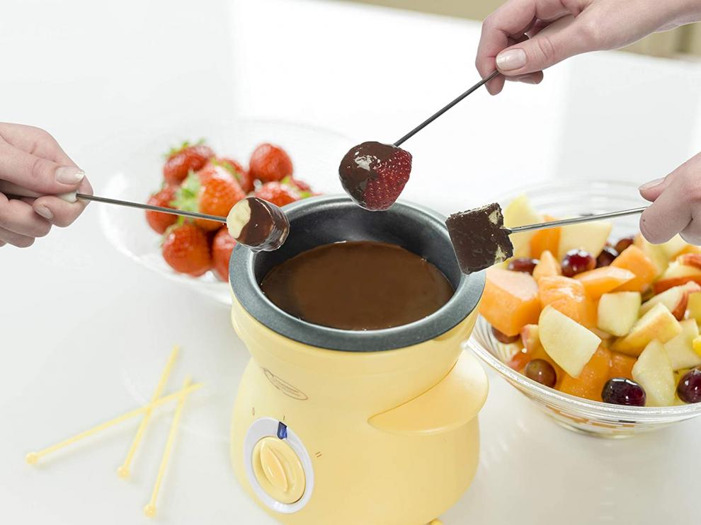 Es ideal para animar unas brochetas de fruta.