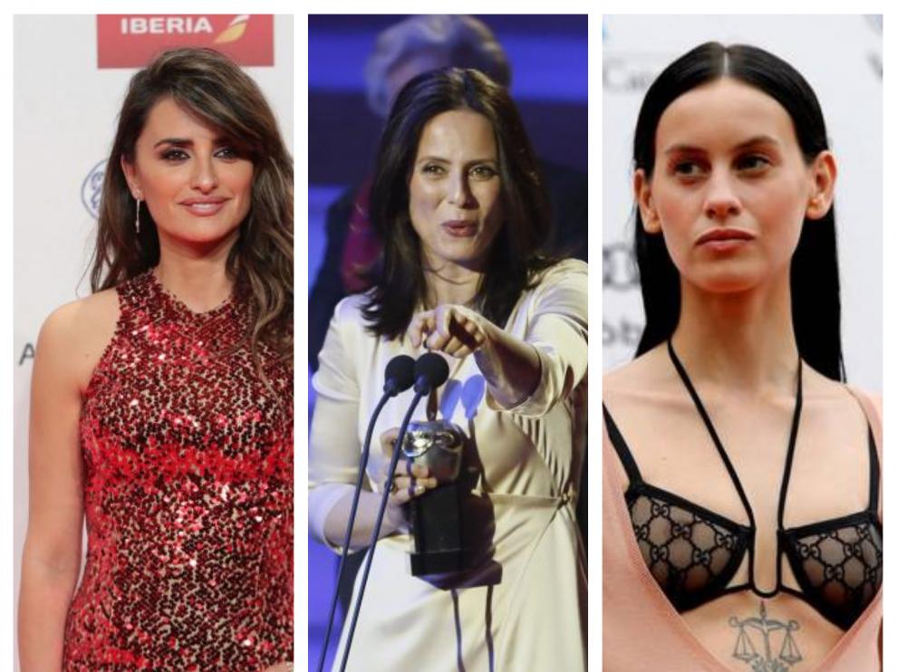 Penélope Cruz, Aitana Sánchez-Gijón y Milena Smit
