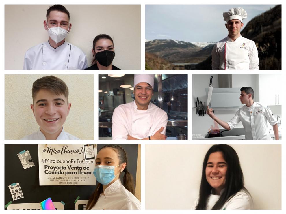 Un concurso reúne a las jóvenes promesas de la cocina aragonesa