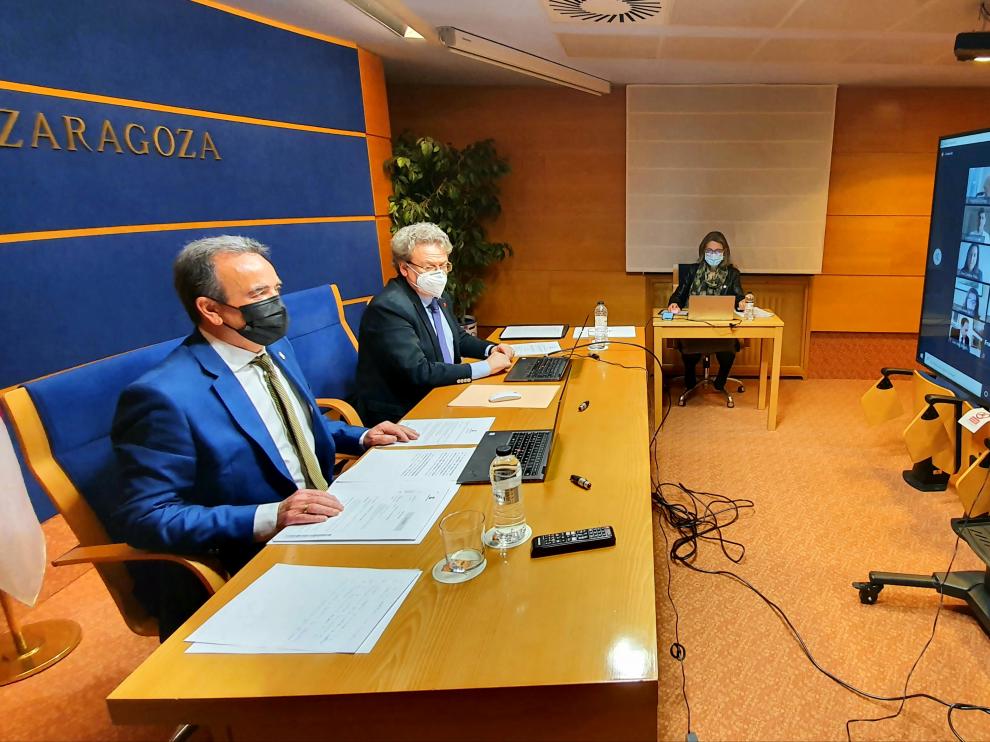 Pleno de la Diputación de Zaragoza
