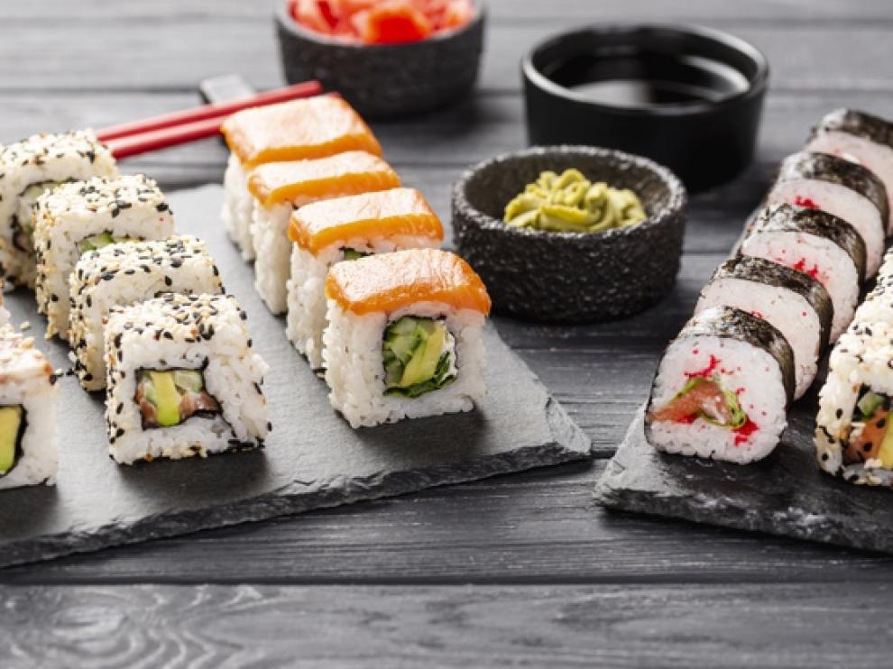 El sushi puede elaborarse con una gran variedad de ingredientes.