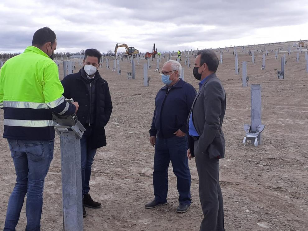 La planta solar de Paracuellos de Jiloca tiene previsto entrar en servicio en junio