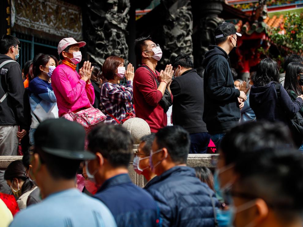 Lunar New Year celebrations in Taipei