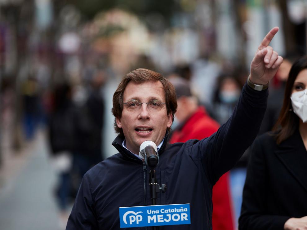 El alcalde de Madrid y portavoz nacional del PP, José Luis Martínez-Almeida.