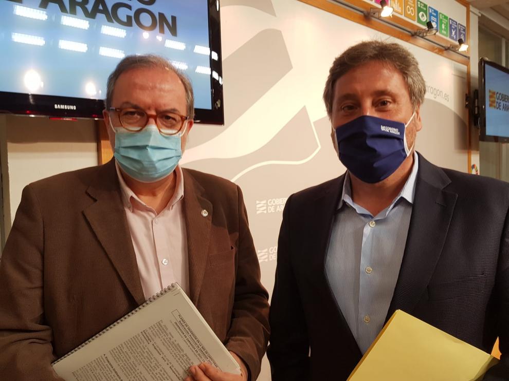 Bizén Fuster y José Luis Soro