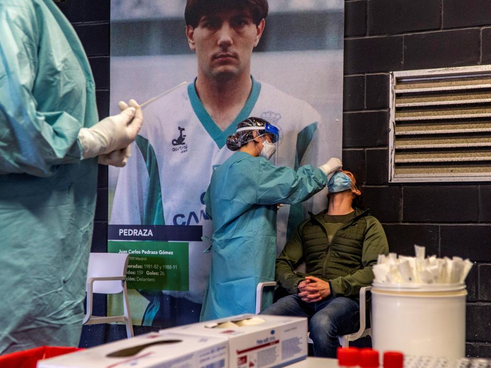 El Sardinero usado para hacer más 3.000 PCR tras brote en centro deportivo
