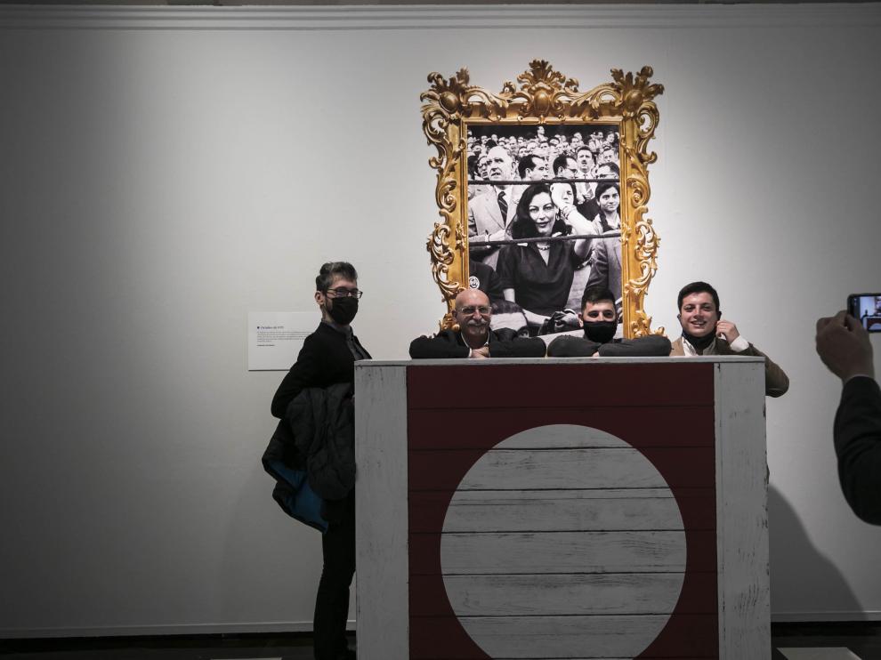 La exposición de los 125 años de HERALDO en el Palacio de Sástago.