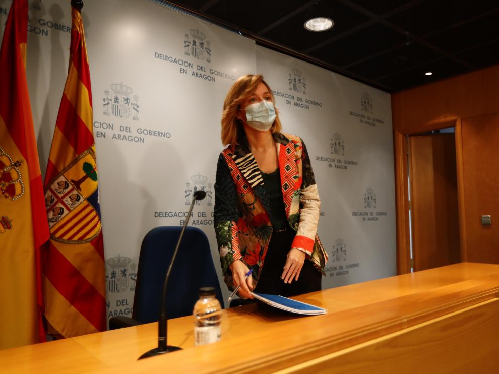 Rueda de prensa de Pilar Alegría