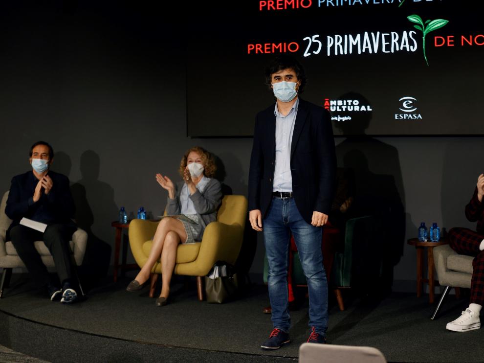Momento del fallo del jurado de los Premios Primavera