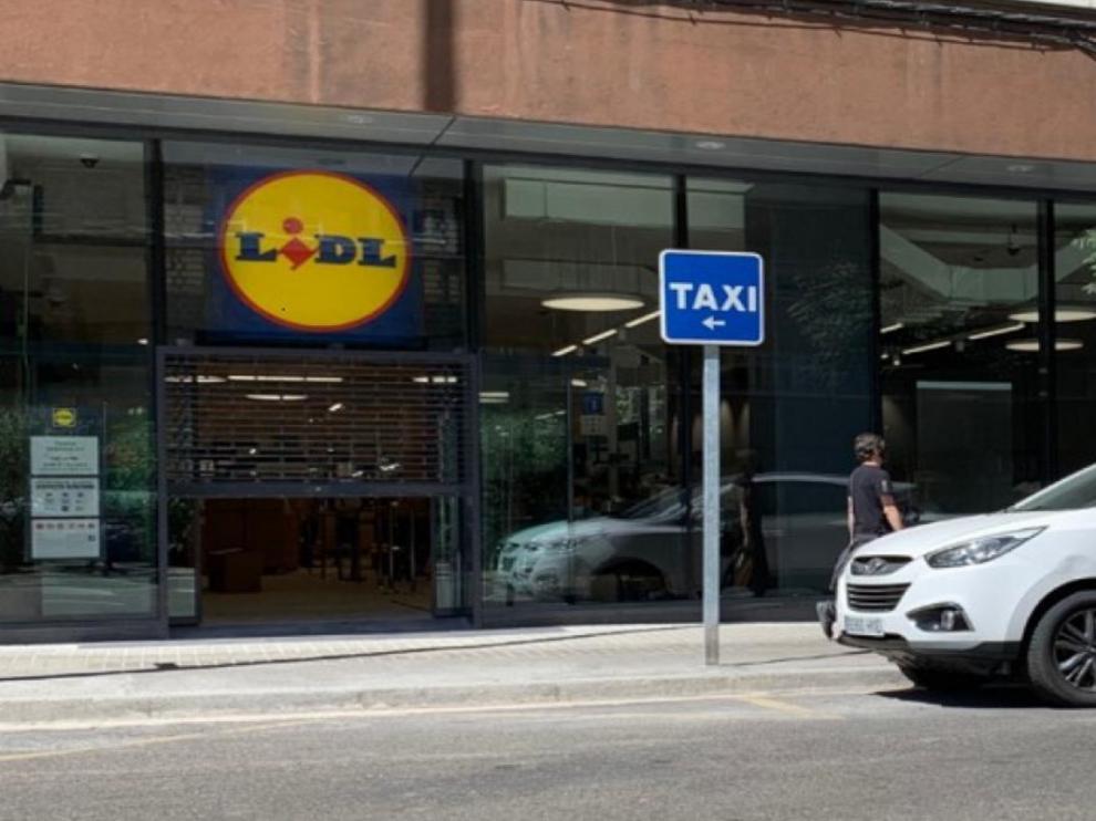 Tienda Lidl en Zaragoza.