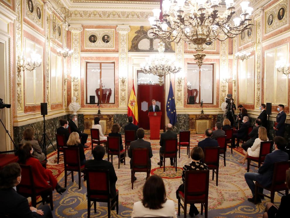 Acto en el Congreso de los Diputados