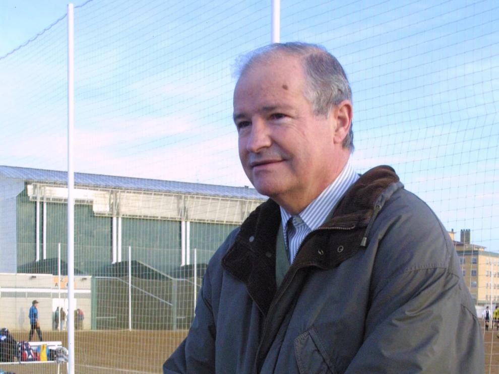 Antonio Trallero, exjugador y exentrenador de la SD Huesca.
