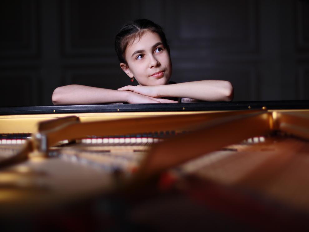 Alexandra Dovgan dará su concierto el 15 de noviembre. Para entonces habrá cumplido ya los 14 años