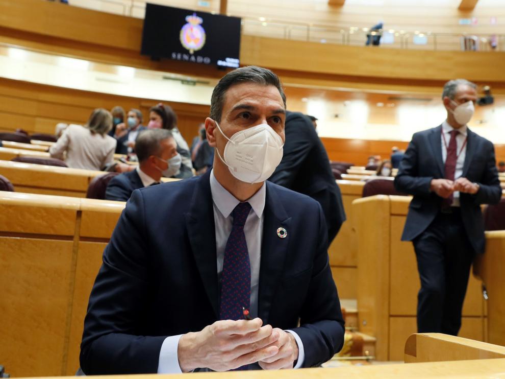 Sesión de control en el Senado