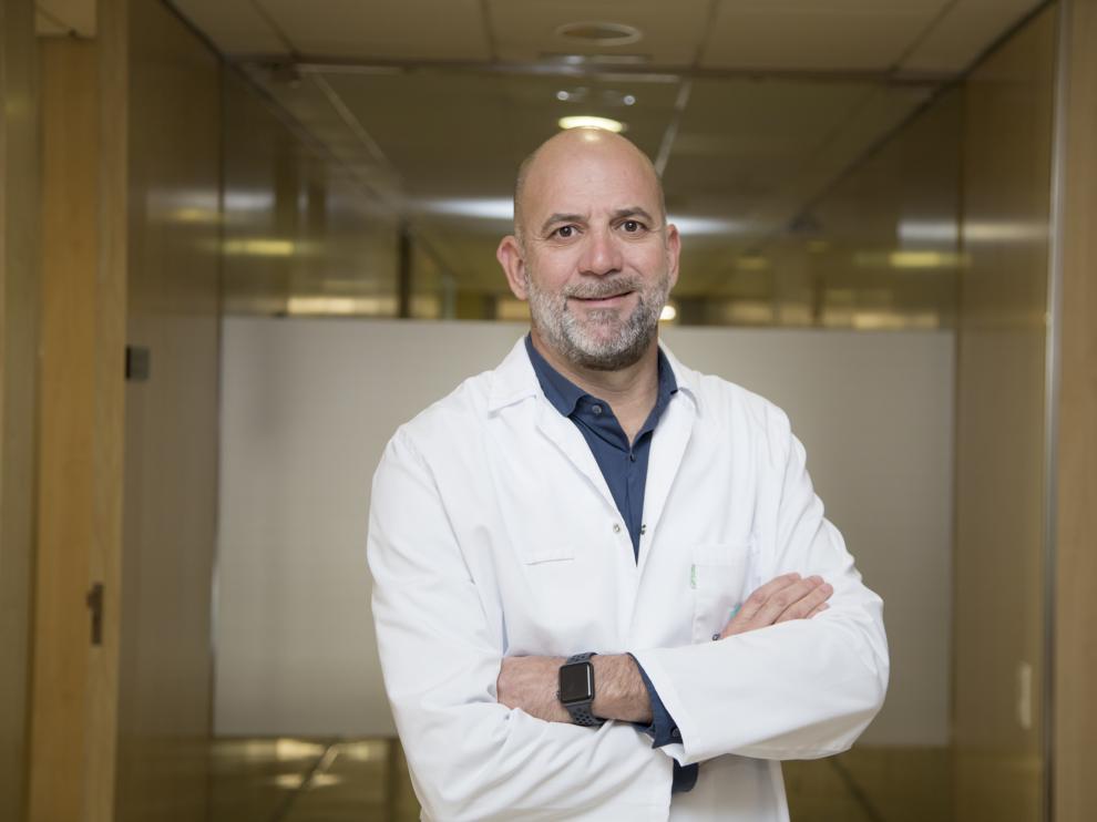 El doctor Jorge Solano, especialista en obesidad del Hospital Quirónsalud Zaragoza.