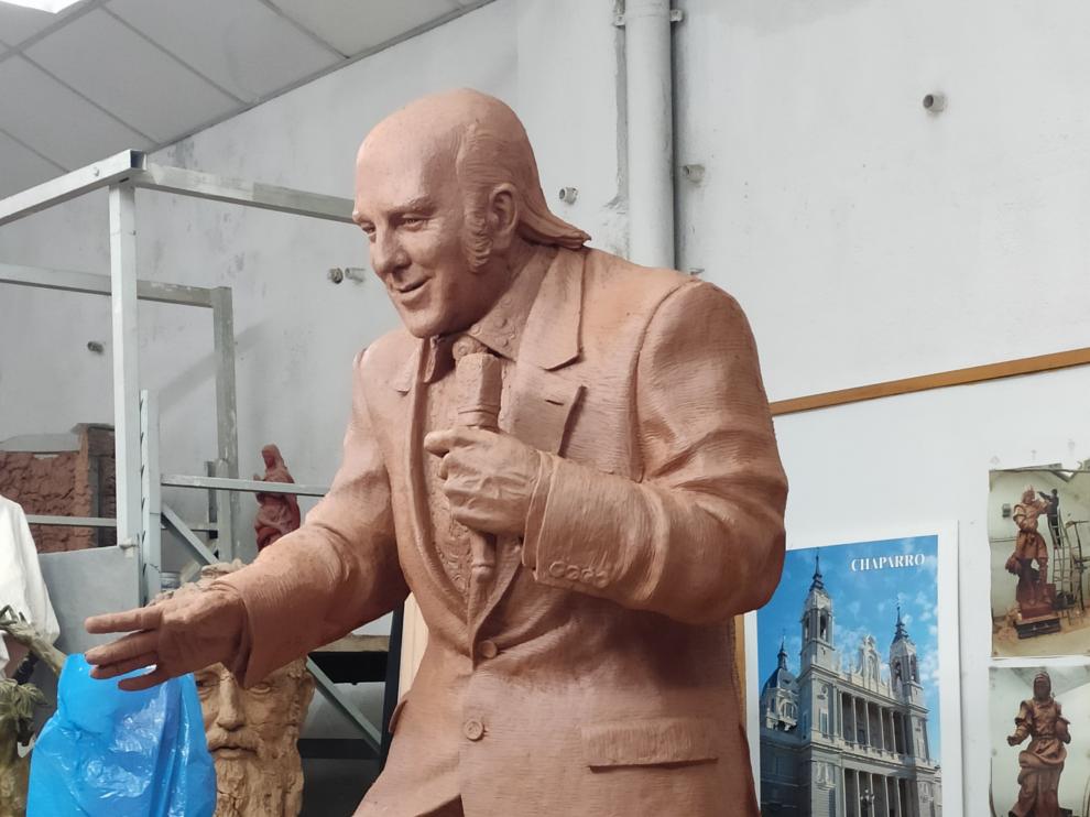 La estatua que Málaga va a erigir al humorista Chiquito de la Calzada.