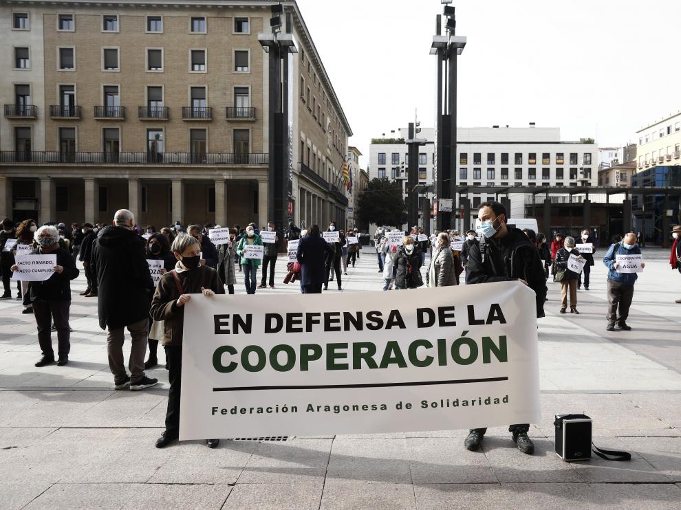 Protesta de la FAS ante los previsibles recortes en ayuda al desarrollo
