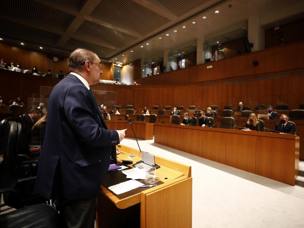 Pleno de las Cortes de Aragón