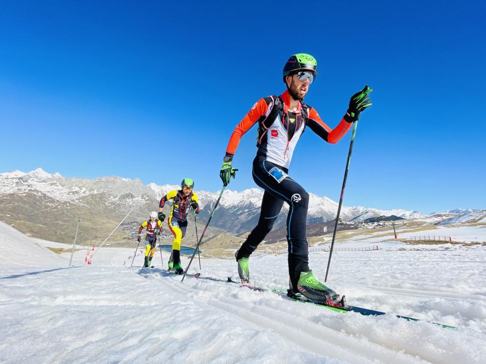 Formigal albergó una cronoescalada de la Copa de España.