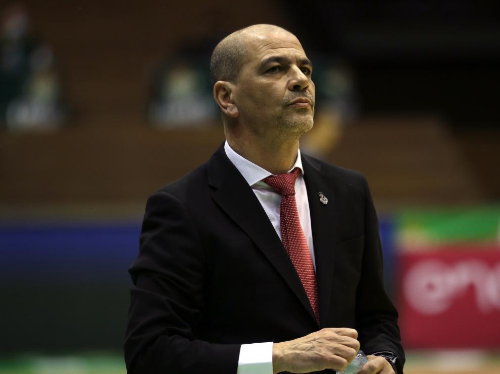 Sergio Hernández, entrenador del Casademont Zaragoza.