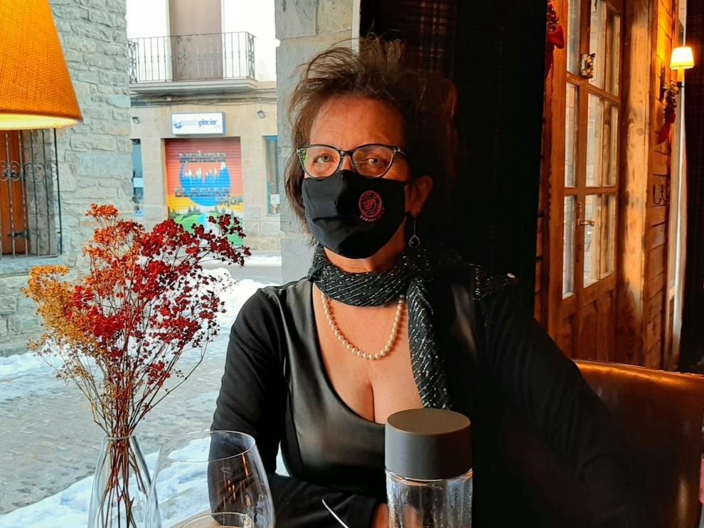 La aragonesa Dolores Lasaosa, de 61 años, forma parte de la Asociación estatal de cáncer de mama metastásico.